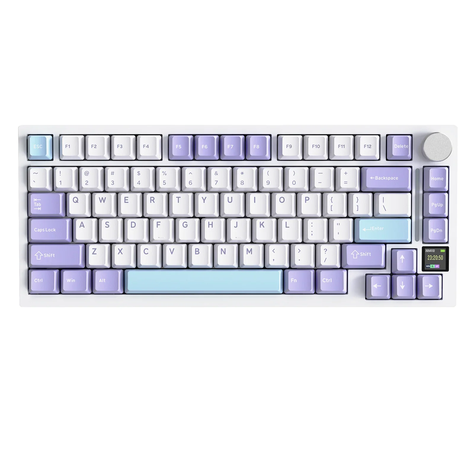 Purple-White-Blue