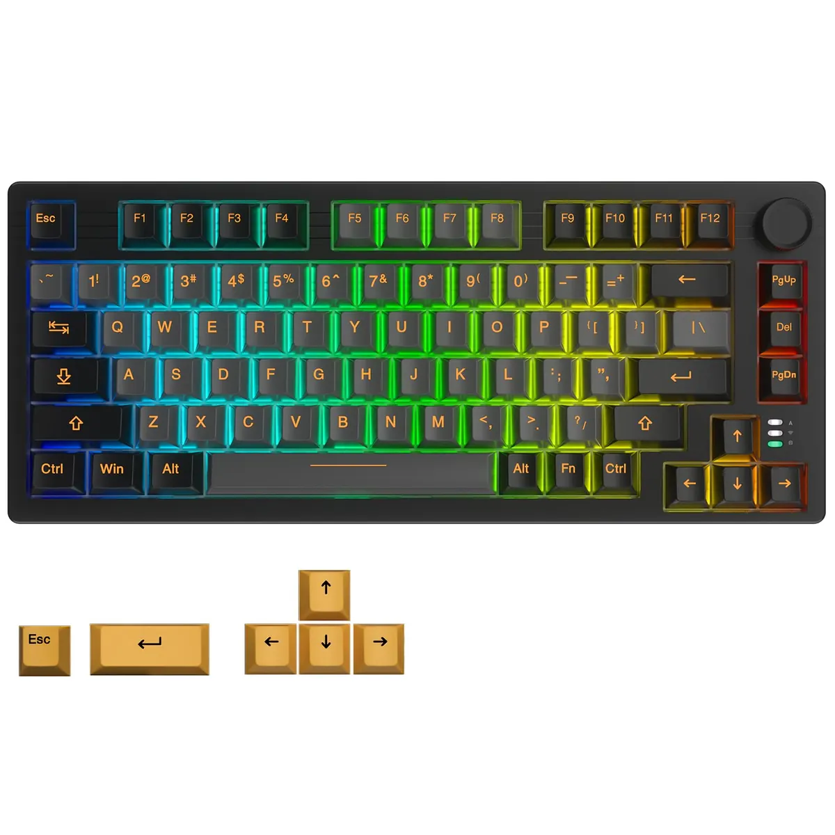 DAREU EK75 Pro | Compact 75-Key Wireless RGB Hotswap Keyboard
